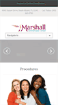 Mobile Screenshot of marshallcosmetique.com